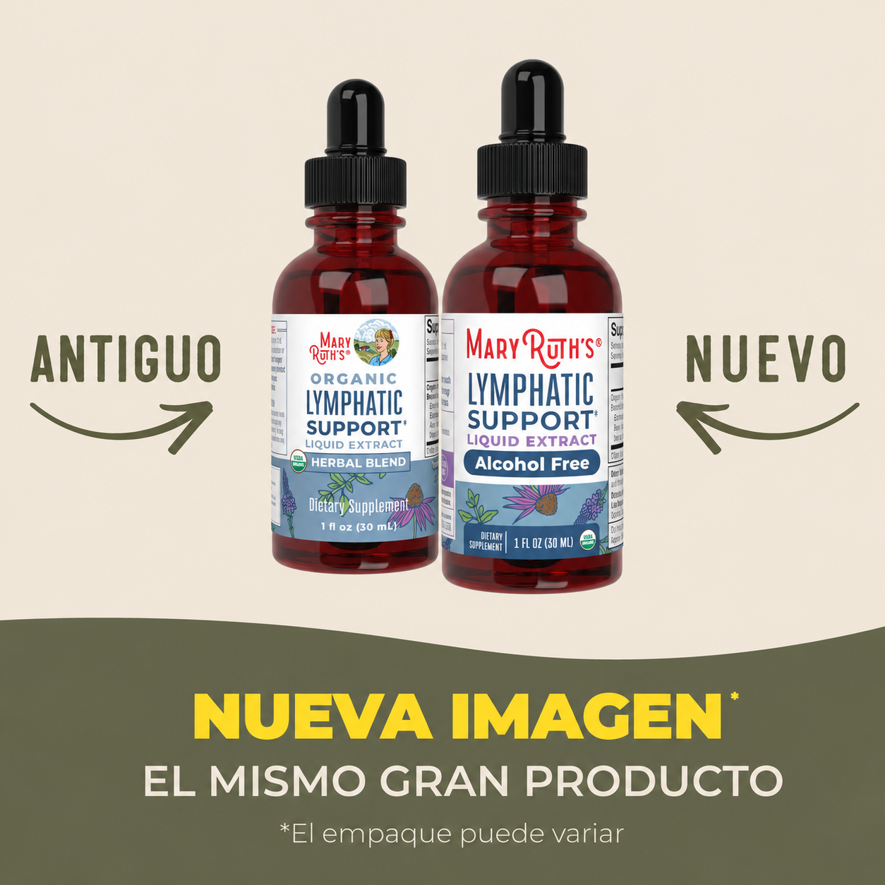 MaryRuth’s Support Original - Gotas de Apoyo Linfático