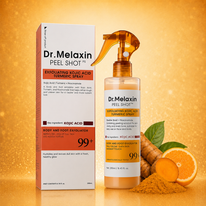 Exfoliante Corporal Revitalizante con Ácido Kójico y Cúrcuma