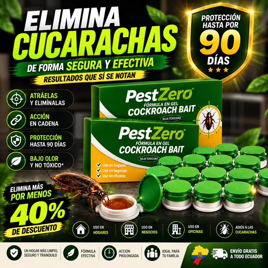 Trampa MATA CUCARACHAS - PestZero™