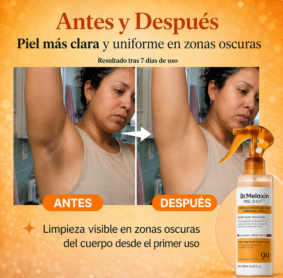 Exfoliante Corporal Revitalizante con Ácido Kójico y Cúrcuma