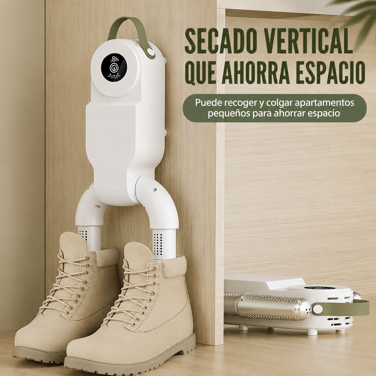 DryBoot 360° – Secador Eléctrico de Zapatos + Crema limpiadora GRATIS